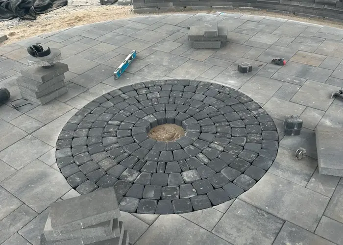 Circular Fire Pit