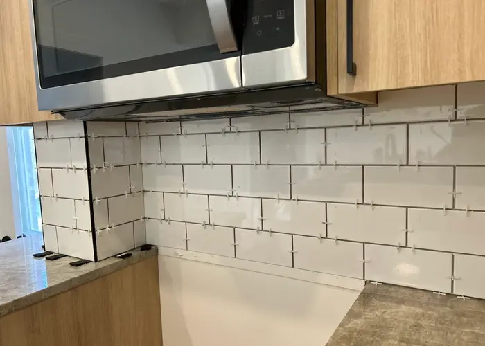 Kitchen Subway Backsplash