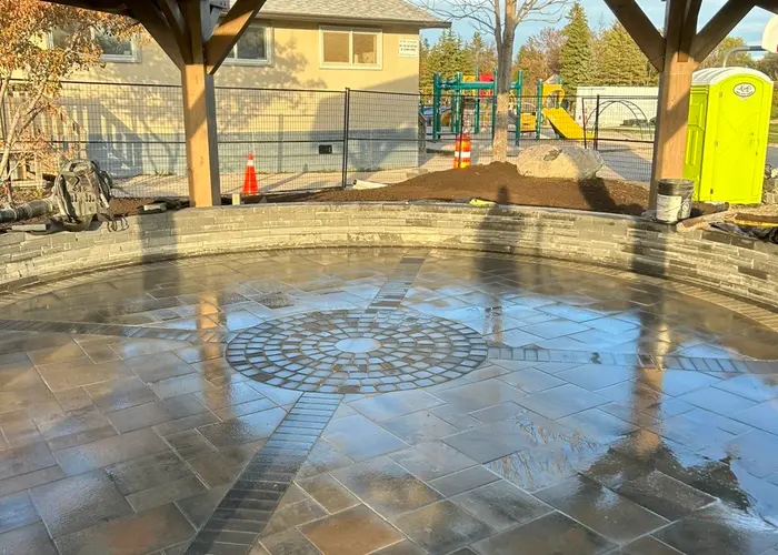 Timber-Frame Pergola